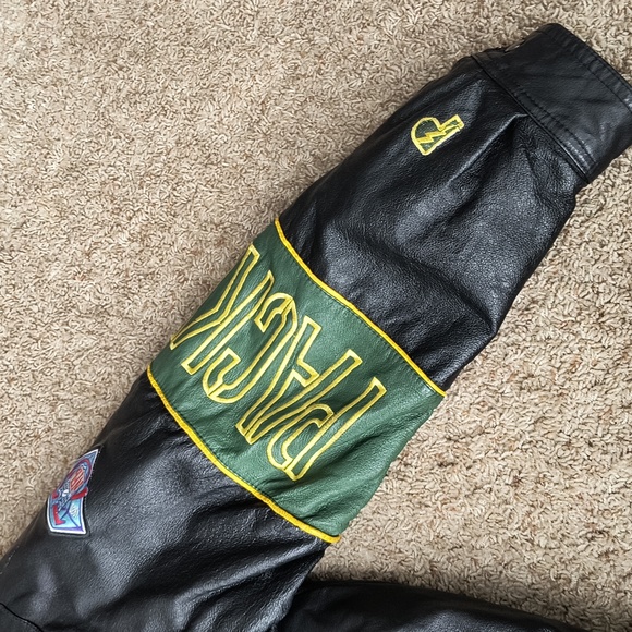 VTG Leather Packer Jacket M - Picture 8 of 16